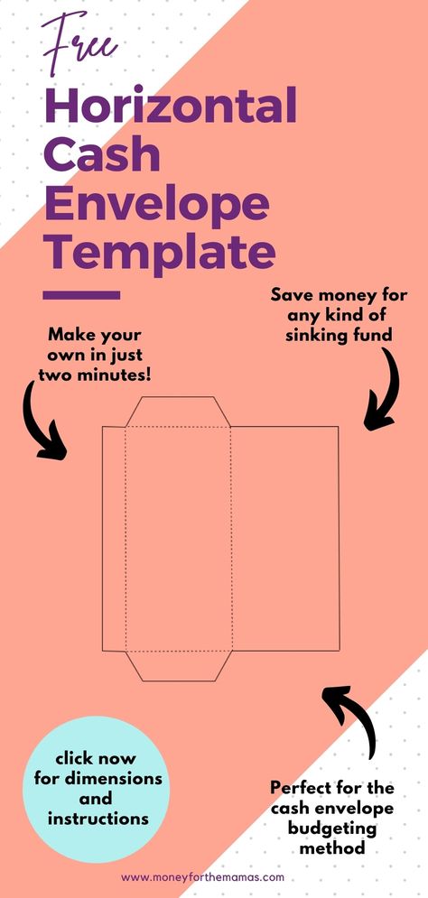 Cash Envelope Diy, Cash Envelope Template, Cash Envelope System Categories, Budget Finances, Envelope Template Printable, Envelope Budget System, Envelope Templates, Office Diy, Easy Peasy Lemon Squeezy