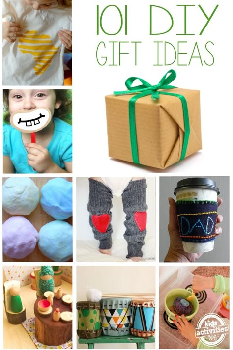 101 DIY Gifts for Kids - seriously!  There are over a 100 ideas for making homemade gifts. Homeade Gift Ideas, Christmas Presents For Kids, Diy Easter Gifts, Diy Gifts For Kids, Diy And Crafts Sewing, Gifts For Girlfriend, Homemade Christmas Gifts, Diy Gift Ideas, Gifts To Make