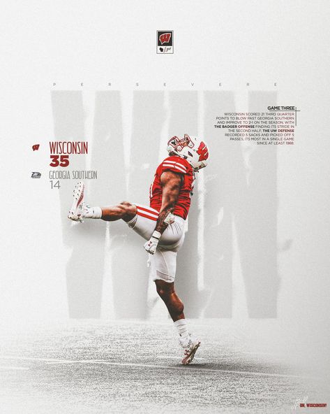 Sport Posters Design, Simple Sports Graphics, Sports Creative, Sports Email Design, Game Week Graphic, Quote Graphic, Athletic Graphics, Gameday Design, Sporty Design