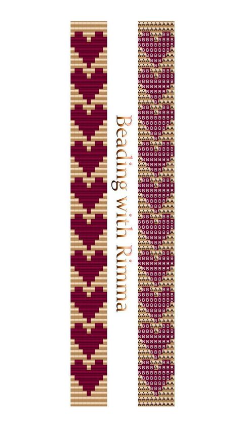 Loom Jewelry Patterns, Miyuki Beads Pattern, Beading Loom, Diy Beaded Rings, Bead Loom Designs, Loom Jewelry, Bead Crochet Patterns, Loom Bracelet Patterns, Bracelets Handmade Diy