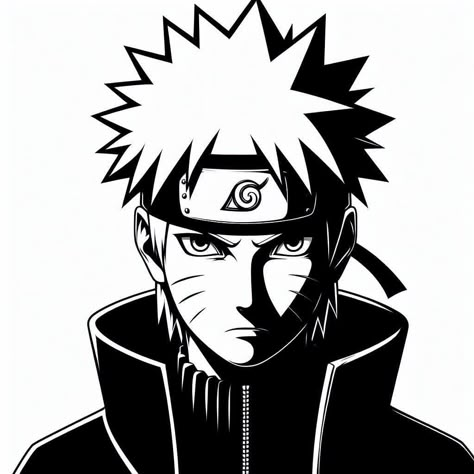 Drive Access New Uploads May Week 4 - Naruto #cricut #driveaccess #svg #anime #naruto #cricuthacks #digitaldesigns #designspace Naruto Vector Art, Naruto Cricut, Anime Stencil, Naruto Black And White, Naruto Svg, Pen Vector, Anime Logo, Svg Anime, Anime Svg