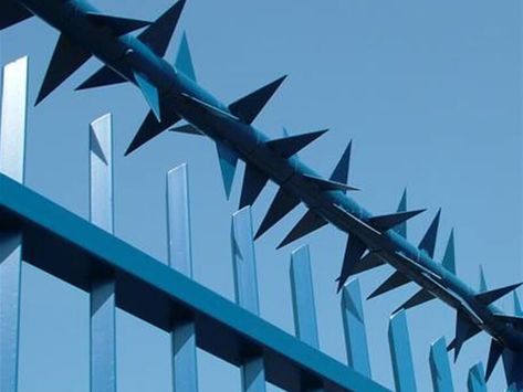 How To Make Fence, Fence Security, Security Fencing, Razor Wire, Perimeter Security, Black Fence, Natural Fence, Living Fence, Brick Fence