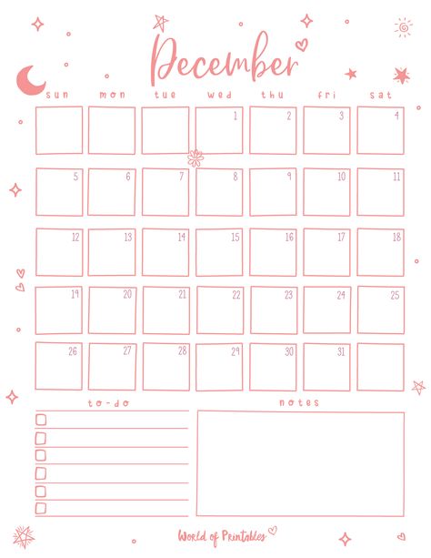 Free Calender, Dec Calendar, Printable December Calendar, December Printable, December Planner, Pink Calendar, Calendar Background, Monthly Planner Template, Week Planner