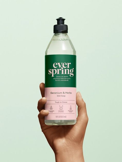 Target Introduces Everspring: Down-to-earth Essentials that are up to Earth's Standards Cleaning Packaging, Packaging Box Design, Sustainable Kitchen, Soap Packaging, Household Products, Packaging Labels Design, Coffee Packaging, Beverage Packaging, Bottle Packaging