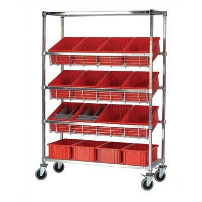 Thrift Store Diy Furniture, Ladder Shelving Unit, Toy Storage Shelves, Workspace Storage, Stacking Shelves, Store Shelves Design, Steel Storage Rack, Wire Bins, Kitchen Layout Plans