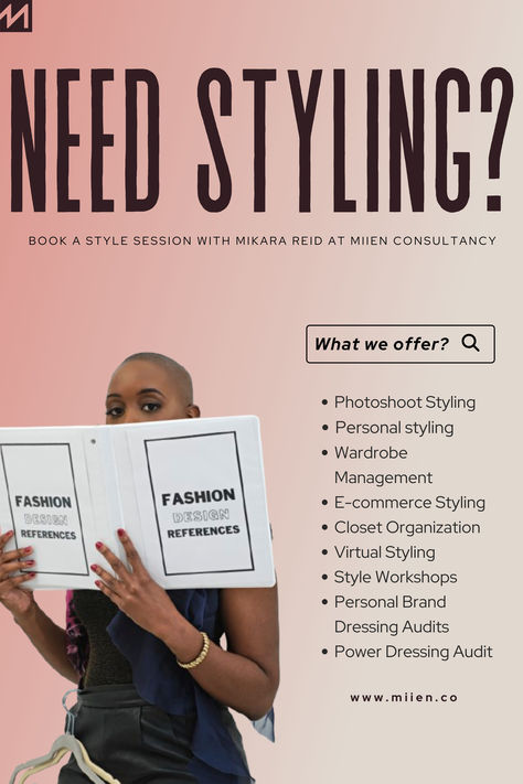 Book a wardrobe style session with Mikara Reid at  Miien Consultancy Personal Fashion Stylist, Fashion Identity, Resort 2023, Image Consultant, Power Dressing, Johanna Ortiz, Virtual Fashion, Closet Designs, Fashion Images