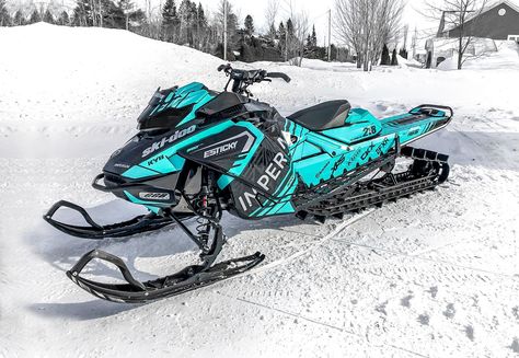 Snowmobile Wraps Skidoo, Skidoo Wraps, Snowmobiling Girl, Fox Racing Tattoos, Skidoo Snowmobile, Snowmobile Girl, Snowmobile Helmets, Snow Mobile, Dirt Bike Gear