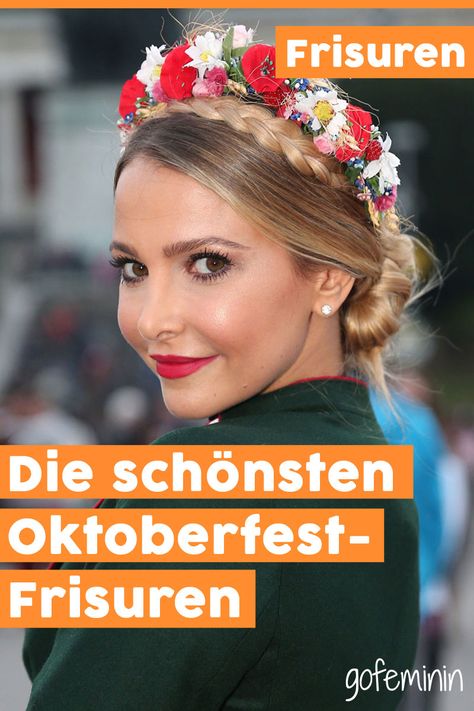 Oktoberfest Hairstyle Short Hair, Octoberfest Hair Styles, Octoberfest Hair, Oktoberfest Hairstyles, Oktoberfest Party Outfit, Oktoberfest Hair, Oktoberfest Outfit Women, Dirndl Hairstyles, Silvery Blonde Hair