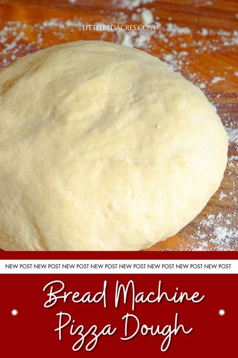 Make perfect pizza dough, save time, and enjoy consistent, fluffy results every time with this simple bread machine pizza dough recipe. Bread Machine Pizza Dough Recipe, Breadman Bread Machine, Bread Maker Pizza Dough, Pizza Dough Bread Machine, Farmstead Kitchen, Bread Machine Pizza Dough, Homesteading Recipes, No Yeast Pizza Dough, Perfect Pizza Dough