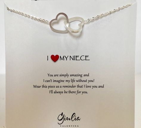 A personal favorite from my Etsy shop https://www.etsy.com/ca/listing/515055944/delicate-heart-outline-neckalce-heart Niece Quotes From Aunt, Aunt Niece, Niece Quotes, Aunt Quotes, Auntie Quotes, Aunt Life, Niece Gifts, Heart Outline, Auntie Gifts