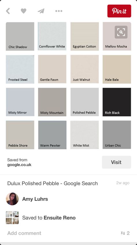 Dulux Polished pebble                                                                                                                                                                                 More Neutral Paint Colors Dulux Colour Schemes, Polished Pebble Dulux Paint Living Room, Hallway Colour Schemes Dulux Paint Colors, Dulux Polished Pebble Bedroom, Dulux Nursery Colours, Dulux Greige Colours, Pebble Shore Dulux Paint, Colourful Hallways, Dulux Grey Paint Shades