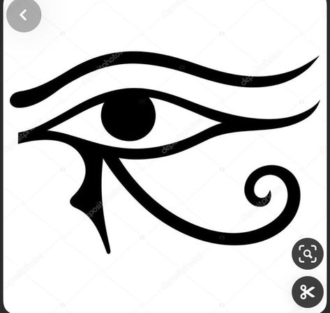 Left Eye Of Horus, Eye Of Ra Tattoo, Superhero Emblems, Egyptian Eye Tattoos, Horus Tattoo, Eye Tattoos, Occult Tattoo, Clover Tattoos, Egyptian Eye