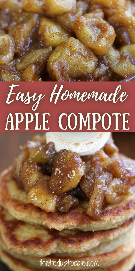 Hot Apple Topping, Waffles With Apple Topping, Apples On Pancakes, Cooked Apples For Pancakes, Cinnamon Apple Pancake Topping, Pancakes With Apple Topping, Apple Cinnamon Topping For Pancakes, Apple Topping For Waffles, Apple Pie Compote