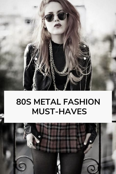 Fashion Trends 80s Metal Fashion, Fashion Must Haves, 80s Metal, Heavy Metal Fashion, Metal Fashion, Life Cycle, New Trends, Alternative Fashion, Heavy Metal