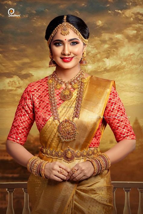 Suja Varunee, Jewellery Photo, Indian Bride Poses, Wedding Gown Accessories, Bride Photos Poses, Wedding Stills, Bridal Sarees South Indian, Bridal Photography Poses, Indian Bridal Photos