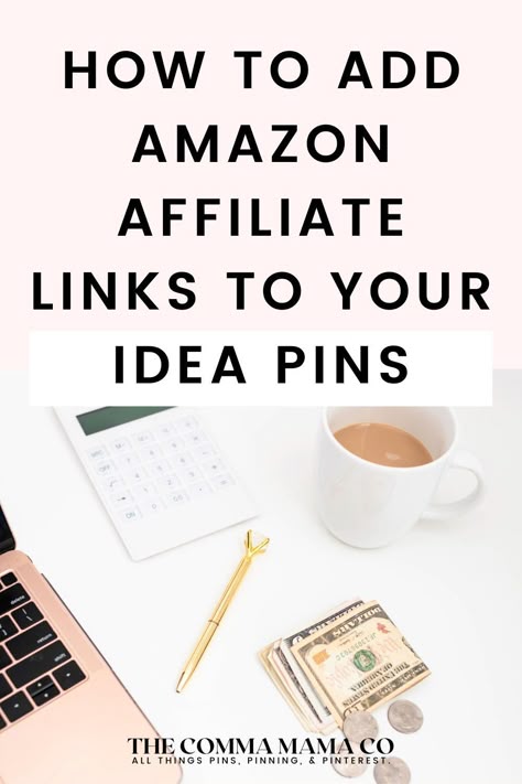 Did you know that you can now add Amazon affiliate links to your idea pins thanks to Pinterest's latest update? Here's how you can add your Amazon affiliate links and monetize your Pinterest account. Check out this full breakdown and video tutorial of adding your Amazon affiliate links on your Pinterest account. Digital Marketing Logo, Amazon Affiliate Marketing, Make Money From Pinterest, Pinterest Affiliate Marketing, Etsy Seo, Affiliate Marketing Strategy, Marketing Program, Pinterest For Business, Affiliate Marketer