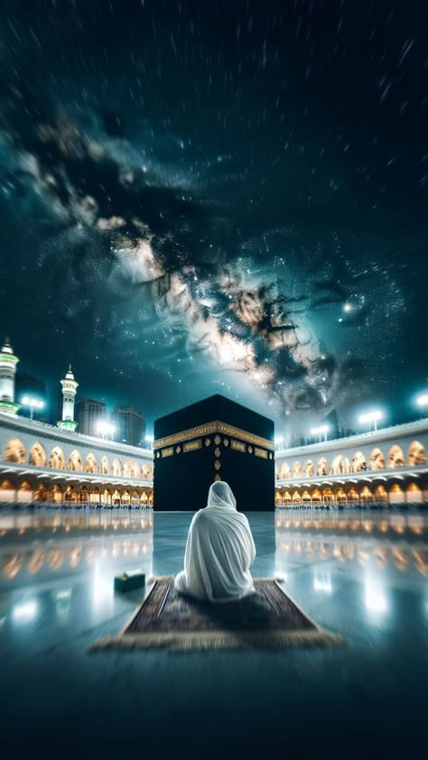 Islamic ✨#dpz Mecca Images, Mekka Islam, Best Nature Images, Islamic Wallpaper Hd, Qur'an Photography, Muslim Images, Mecca Wallpaper, Muslim Pictures, Allah Photo