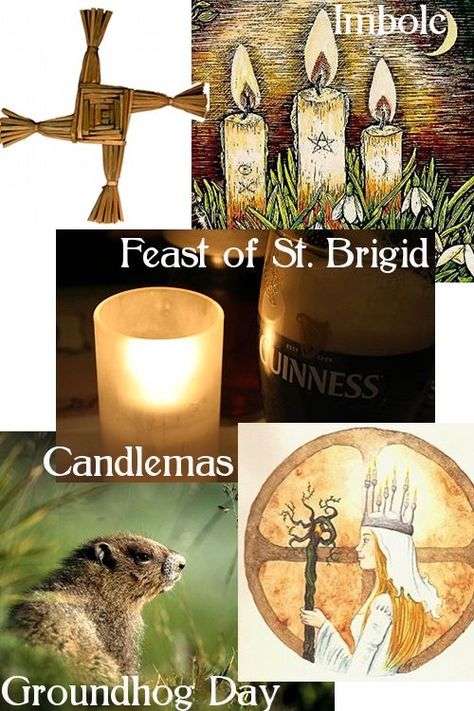 Four Festivals in One Day!  February 2, 2018 Imbolc Feast, Saint Brigid, Garden Design Ideas Inspiration, Winter Candles, Fire Festival, St Brigid, Harsh Winter, Beginning Of Spring, Spring Equinox