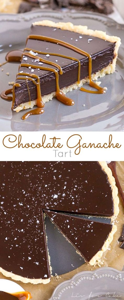 Caramel Slices, Ganache Tart, Graham Cookies, Chocolate Ganache Tart, Pie Pops, Dark Chocolate Ganache, Brownie Desserts, Soft Sugar Cookies, Chocolate Tart