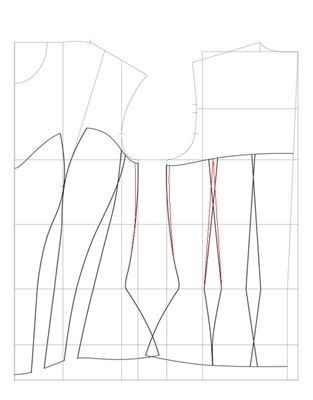 Corset Pattern Drafting, Pola Bra, Bustier Pattern, Clothing Pattern Design, Corset Sewing Pattern, Corset Pattern, Fashion Design Patterns, Corset Fashion, Couture Sewing Techniques