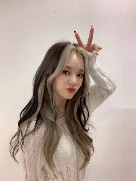 Hidden Hair Color, Skunk Hair, Korean Hair Color, Girl Hair Colors, Hair Color Underneath, Peekaboo Hair, Hair Color Streaks, Hair Streaks, Dyed Hair Inspiration