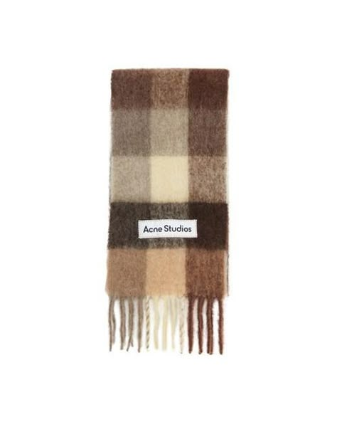 Acne Studios Vally Oversize Wool Blend Scarf - Lyst Acne Women, Acne Studios Scarf, Clothing Studio, Acne Studio, Color Pallete, Checked Scarf, Embroidered Wool, Dr Wardrobe, Virtual Wardrobe