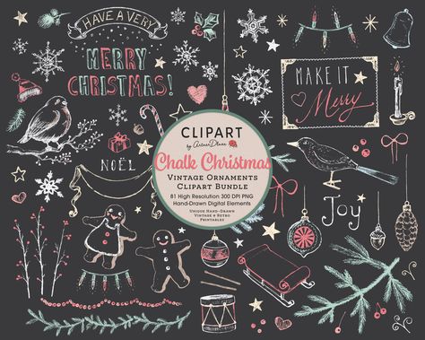 Rustic Drawings, Hygge Printable, Printable Christmas Lights, Farmhouse Drawing, Hygge Farmhouse, Postcard Frame, Christmas Chalk, Christmas Chalkboard Art, Christmas Hygge