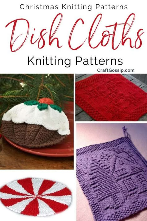 Knitting Patterns Dishcloth, Knit Kitchen Towel Pattern, Knit Kitchen Towel, Knitting Patterns Vest, Knitting Patterns Poncho, Knitted Christmas Ornaments, Knitting Patterns Socks, Kitchen Towel Pattern, Knitted Tree