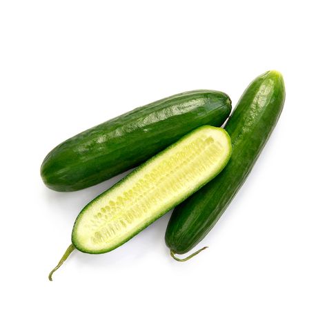 Lebanese cucumber | Veggycation Burpless Cucumber, Cucumber Varieties, Cucumber Seeds, Persian Cucumber, Skin White, Green Skin, Green Fruit, Plant Spacing, Appetizer Salads