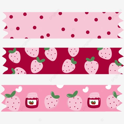 strawberry washi tape,washi tape set,washi tape craft,printable washi tape,washi tape collection,washi tapes,washi tapes collection,journal decoration,planner decoration,cute washi tape,washi tape sticker,journal stickers,tape,journal,washi tapes printable,hand drawn washi tape,washi tape printable,washi,cute stickers,hand drawn washi tapes,notebook decoration,sticky notes,journaling set,cute,sticker,printable,notes,washi tape,pastel tape,printable washi,aesthetic washi tape,washi tape flowers,c Strawberry Washi Tape Printable, Free Digital Washi Tape Png, Red Washi Tape Printable, Printable Washi Tape Patterns, Cute Washi Tape Png, Cute Washi Tape Printable, Washi Tape Printable Aesthetic, Vintage Washi Tape Printable, Digital Washi Tape Png