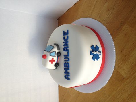 Ambulance cake Ems Cake, Ambulance Party, Paramedic Cake, Emergency Vehicle Cake, Emergency Vehicle Birthday Cake, Ambulance Cake Ideas, Ambulance Cake, Reeses Cake, Wheel Cake