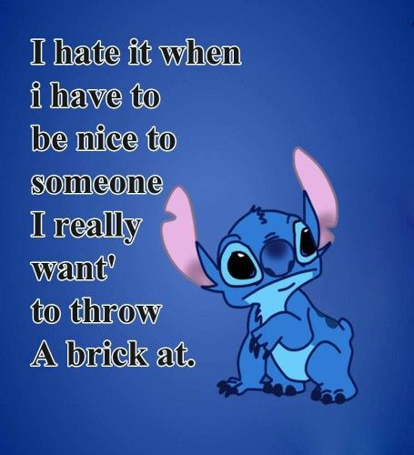 Funny Quotes Wallpaper, Cute Disney Quotes, Funny Mean Quotes, Stitch Quotes, Lilo And Stitch Quotes, Funny Day Quotes, Disney Quotes Funny, Funny Lockscreen, Iphone Wallpaper Aesthetic