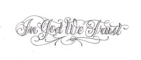 IN GOD WE TRUST by lowlife619 on deviantART Star Sleeve Tattoo, Trust Tattoo, Chest Tattoo Stencils, Calligraphy Letters Alphabet, Tattoo Fonts Alphabet, Tattoo Fonts Cursive, Patriotic Tattoos, Meaningful Tattoo Quotes, Money Tattoo