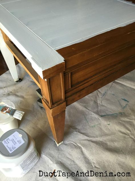 Refinished End Tables, Redo End Tables, Distressed End Tables, Chalk Paint Coffee Table, Coffee Table Redo, Old End Tables, White End Table, Sofa Table Decor, Old Wood Table