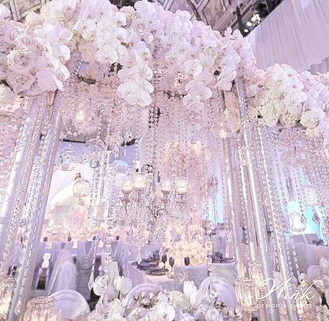 A wedding professional? Download Bridestory Pro mobile app on the link below. Create your account now and get connected with millions brides-to-be! Rose Quartz And Serenity, Rose Quartz Serenity, Beautiful Wedding Decorations, Romantic Decor, Hanging Flowers, Classy Wedding, Wedding Table Centerpieces, Southern Wedding, Dreamy Wedding