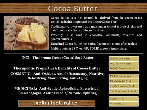 Coco Butter Benefits, Cocoa Butter Benefits, Cocoa Butter Recipes, Homemade Cocoa, Cocoa Butter Cream, Proper Skin Care Routine, Diy Lotions, Coco Butter, Magnesium Lotion