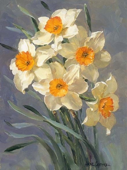 Narcissi Flower, Mill House, Oil Painting Inspiration, Art Nouveau Floral, 수채화 그림, Oil Painting Flowers, Impressionist Paintings, Flower Art Painting, Painting Art Projects