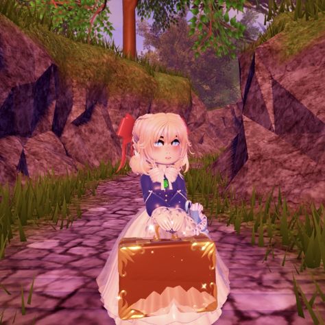 Parasol Outfit, Outfit Ideas Royale High, Violet Evergarden Cosplay, Aesthetic Roblox Royale High Outfits, Violet Evergarden, Royale High, Roblox Pictures, Fit Ideas, Fit Inspo