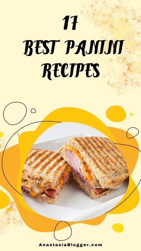 Craving a delicious, melty, and cozy panini straight from Italy? Look no further! We've gathered 17 of the BEST panini recipes that are easy and incredibly tasty. Prepare to impress your friends and family with these mouthwatering Italian sandwich creations! Don't miss out, follow us for more delectable dishes that will take your taste buds on a culinary journey! Dinner Panini Recipes, Panini Recipes Easy, Italian Panini Recipes, Easy Panini Sandwiches, Panini Sandwiches Recipes, Easy Panini Recipes, Sourdough Sandwich Recipes, Best Panini Recipes, Panini Press Recipes