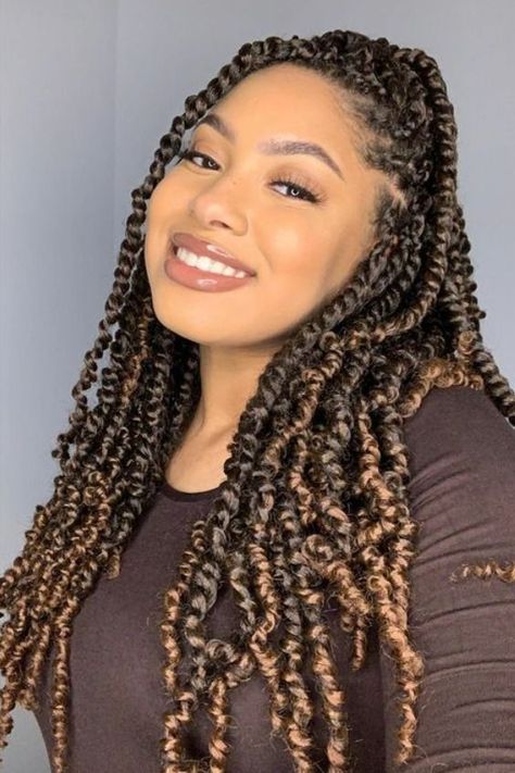 Braid Beauty, Vacation Hair, Crochet Styles, Passion Twists, Braids Ideas, African Hair Braiding Styles, Braid Hairstyle, Cute Box Braids Hairstyles, Twist Braid Hairstyles