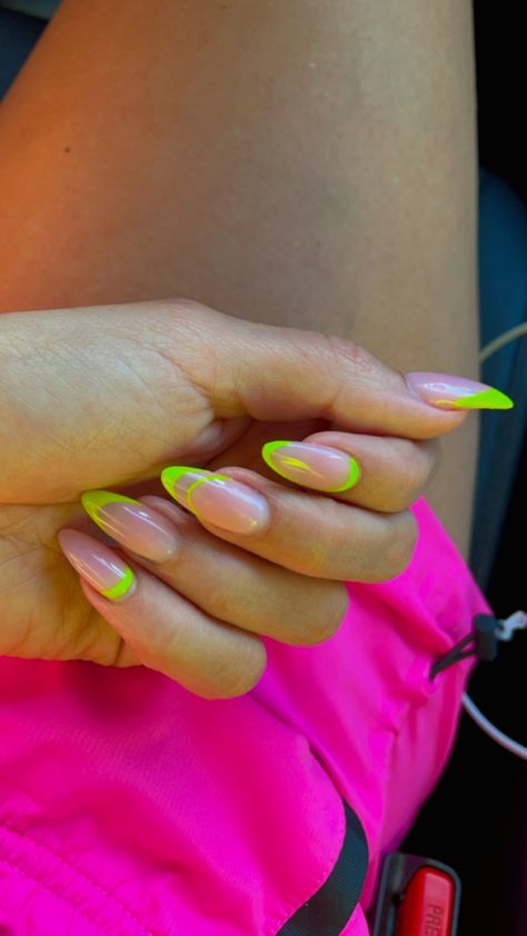 Neon nails Neon Nails, Neon, Nails, Makeup, Quick Saves, Beauty, Make Up