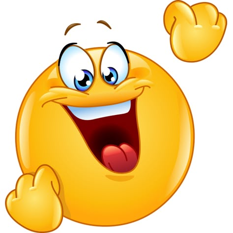 This smiley has something to celebrate as you can see from its cheerful expression. Cheers Emoji, Excited Emoticon, Excited Emoji, Rakel Sablon, Emoji Balloon, Faces Emoji, Smiley Emoticon, Happy Emoji, Emoji Clipart