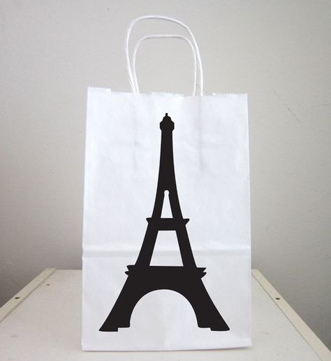 Eiffel Tower Goody Bags, Eiffel Tower  Favor Bags, Eiffel Tower Gift Bags, Eiffel Tower Favors, Paris Birthday, Paris Baby Shower by CraftyCue on Etsy Eiffel Tower Party, Paris Birthday Party, School Cupcakes, Paris Baby Shower, Paris Birthday Parties, Gift Towers, Teddy Bear Birthday, Paris Birthday, Paris Party