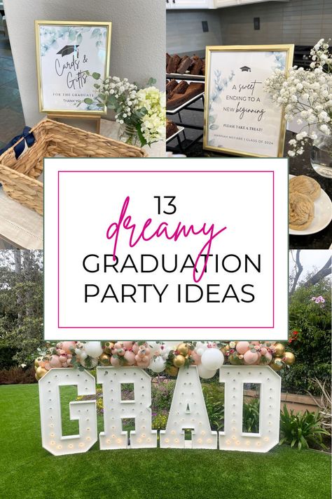 graduation Graduation Party Ideas Outside, College Graduation Party Ideas Food, Masters Graduation Party Ideas, Graduation Party Ideas Centerpieces, Graduation Party Ideas Backyard, Graduation Party Ideas Pink, Pink Graduation Party Ideas, Masters Graduation Party, 2023 Graduation Party Ideas