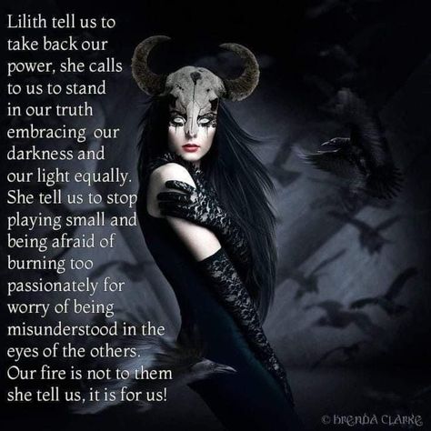 Lilith Deity, Dark Goddesses, Lillith Goddess, Goddess Witch, Goddess Magick, Dark Goddess, Gods Goddesses, Witch Quotes, Magick Spells