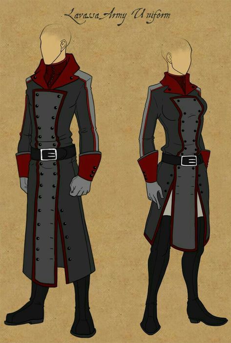 Hero Costumes, Army Uniform, Fantasy Armor, Drawing Clothes, Fantasy Clothing, Fantasy Fashion, Character Outfits, Rwby, Art Clothes