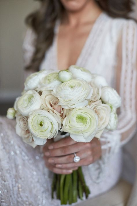 Rose %26 Ranunculus Bridal Bouquet    Photography: KingenSmith   Read More:  http://www.insideweddings.com/weddings/an-opulent-spring-wedding-with-timeless-elegant-decor-in-chicago/1007/ Ranunculus Bridal Bouquet, Ranunculus Wedding Bouquet, Ranunculus Wedding, Ranunculus Bouquet, Elegant Wedding Bouquets, Simple Wedding Bouquets, Bouquet Photography, Spring Wedding Bouquet, Bridal Bouquet Flowers