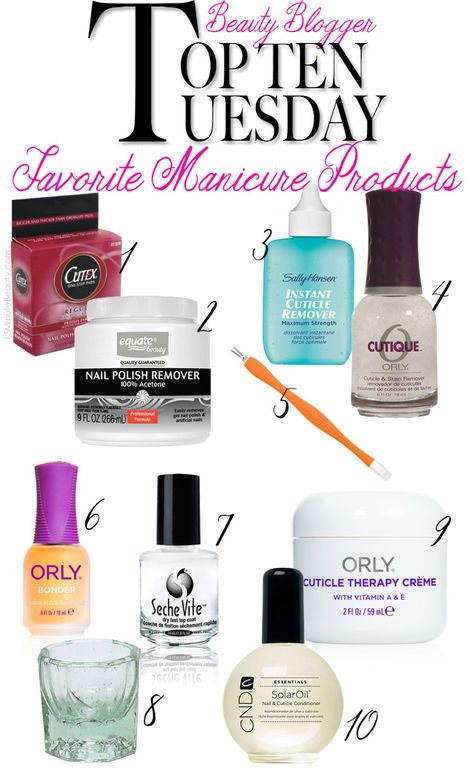 best diy manicure pedicure products - I LOVE the Orly Bonder! I have the Seche Vita fast dry top coat...it's ok, dries really fast which is nice, but seems to chip quickly. ~Brooke Pedicure Products, Manicure Products, Do It Yourself Nails, At Home Manicure, Home Manicure, Cuticle Remover, Nail Fungus, Nail Health, Manicure At Home