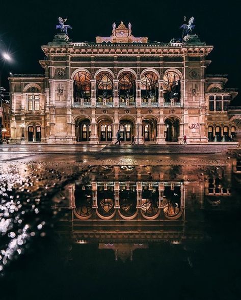 State Opera House Vienna Contiki Tour, Ballroom Aesthetic, Vienna Austria Travel, Danube River Cruise, Vienna State Opera, Austria Travel, Breathtaking Places, My Followers, Central Europe