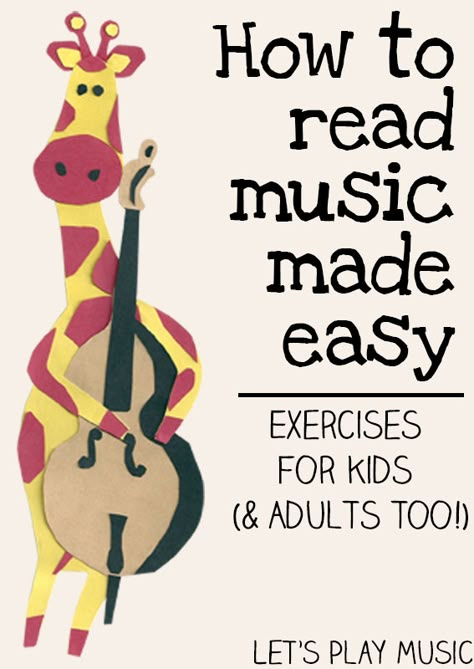 Akordy Na Ukulele, Lets Play Music, Exercises For Kids, Piano Music Lessons, Homeschool Music, Teaching Piano, Learning Music, Reading Music, Read Music